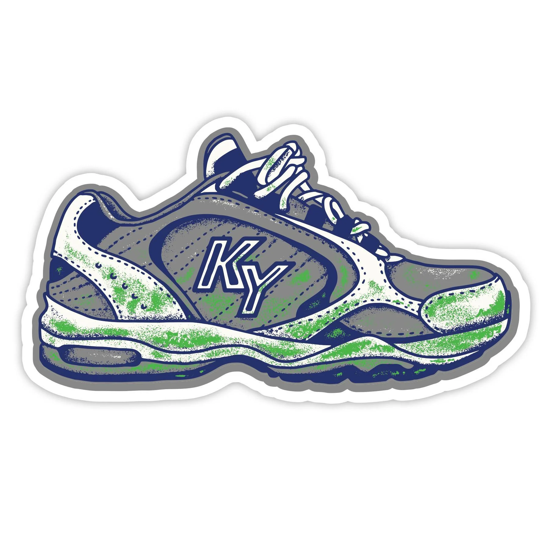 Cuttin' Grass Sticker