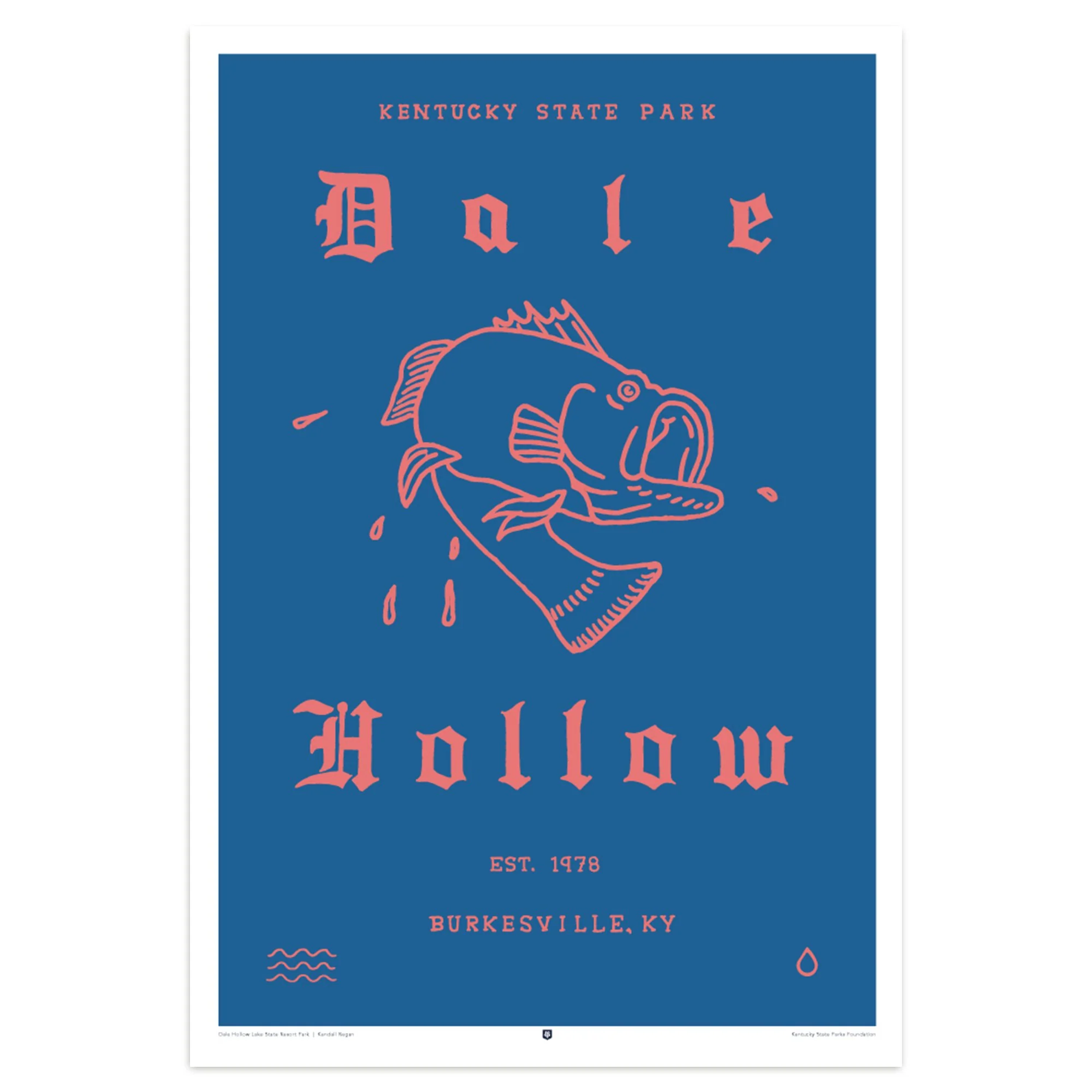 Dale Hollow State Park Poster by Kendall Regan