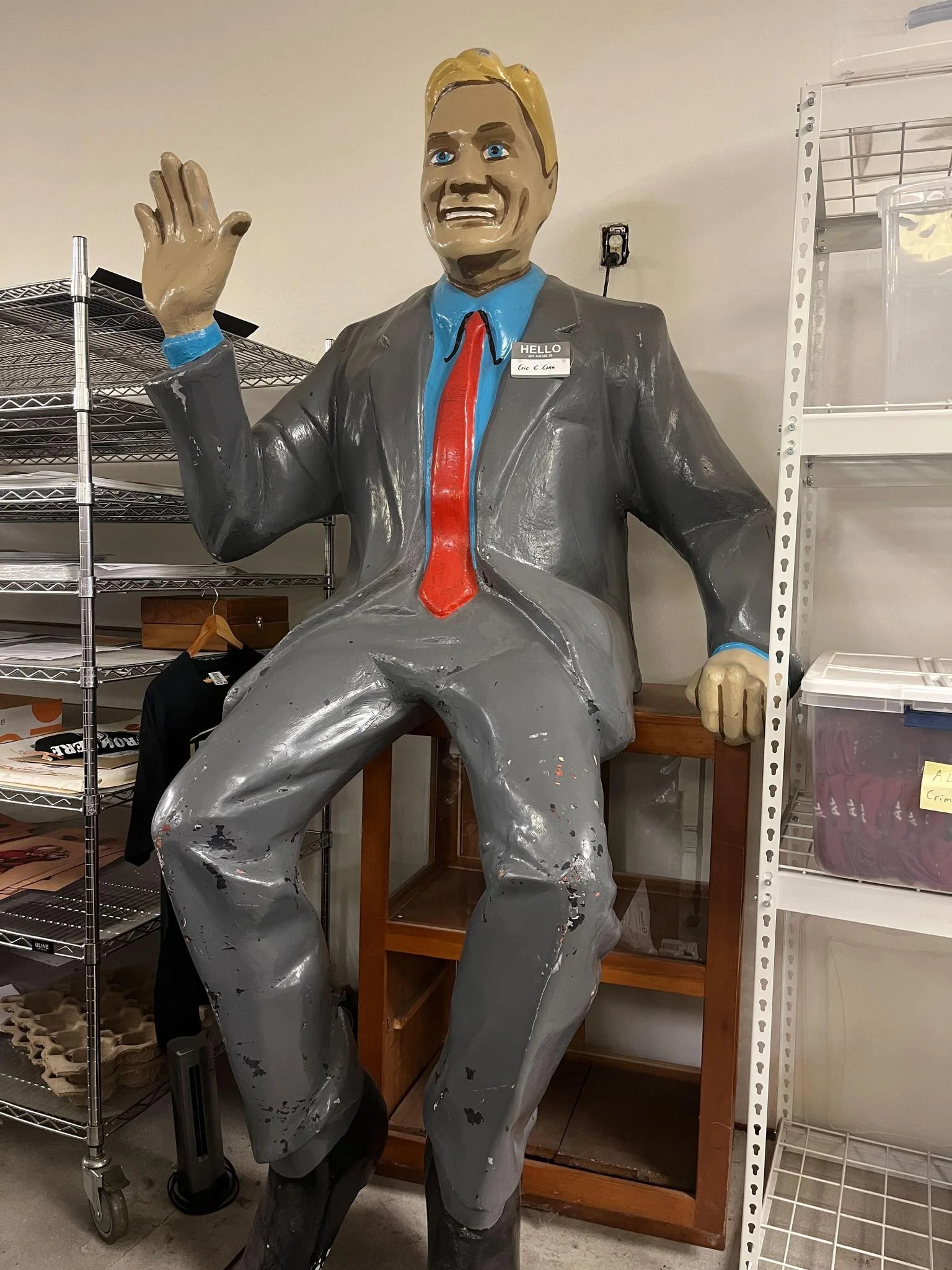 Eric C Conn Billboard Statue