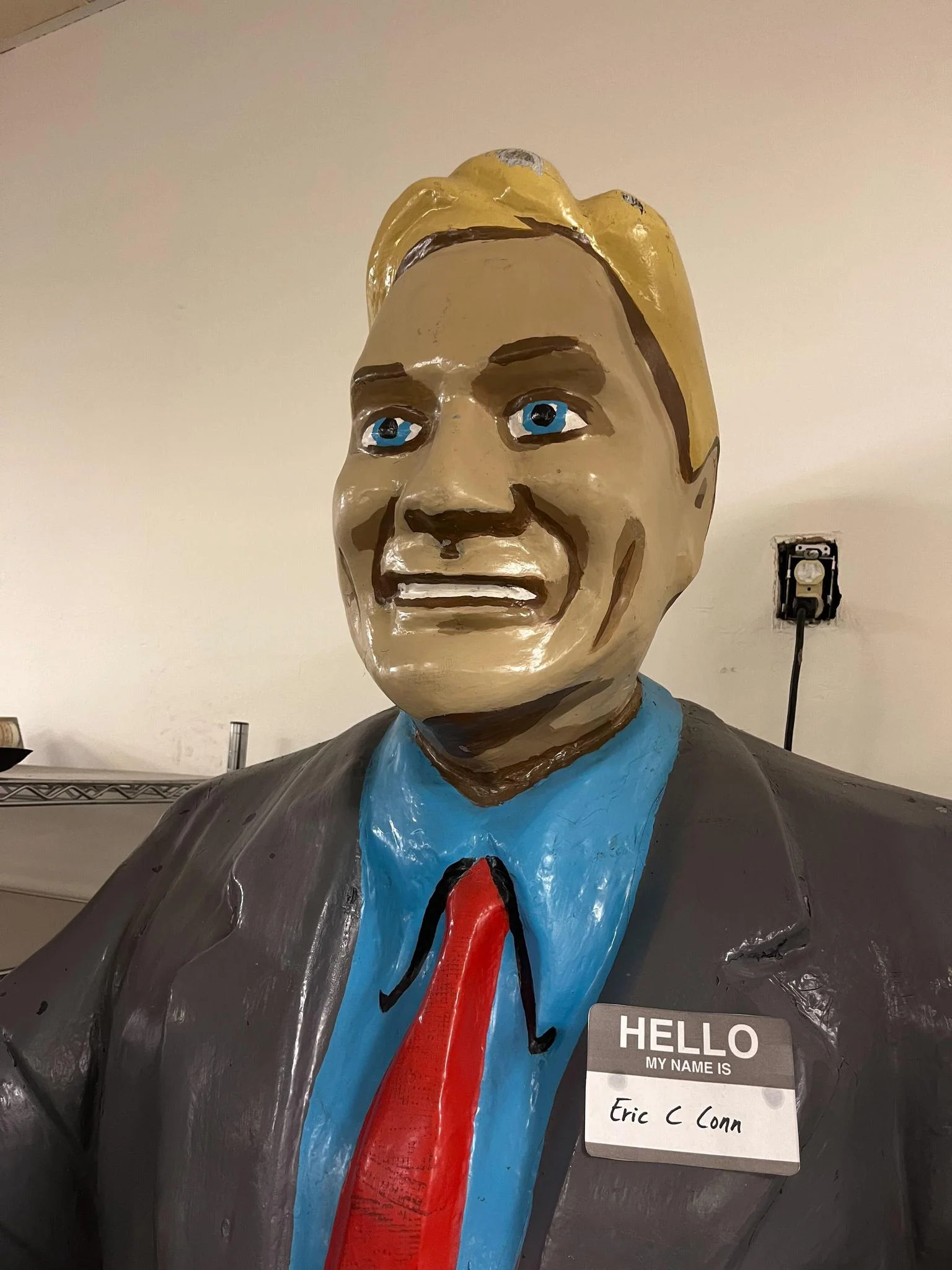 Eric C Conn Billboard Statue - Image 2