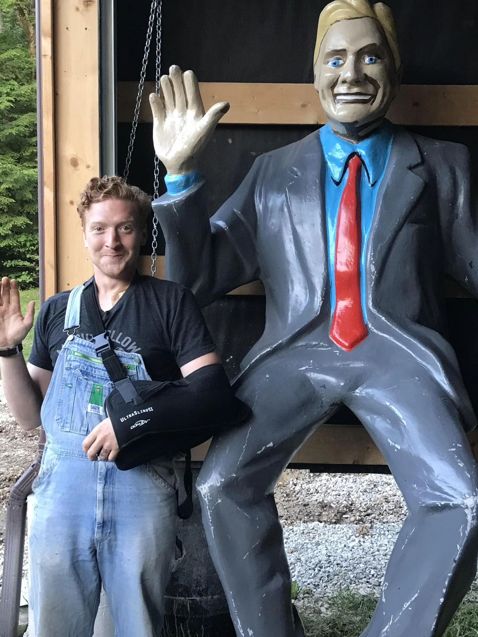 Eric C Conn Billboard Statue - Image 7