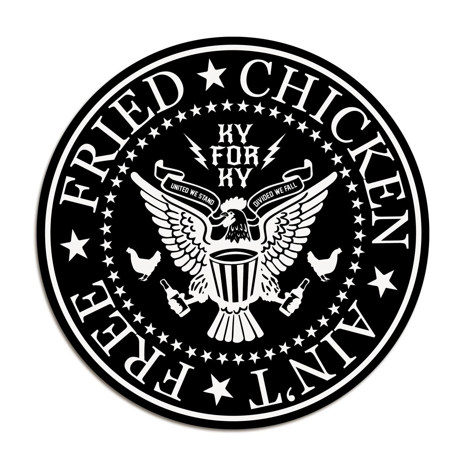 Fried Chicken Ain't Free Sticker