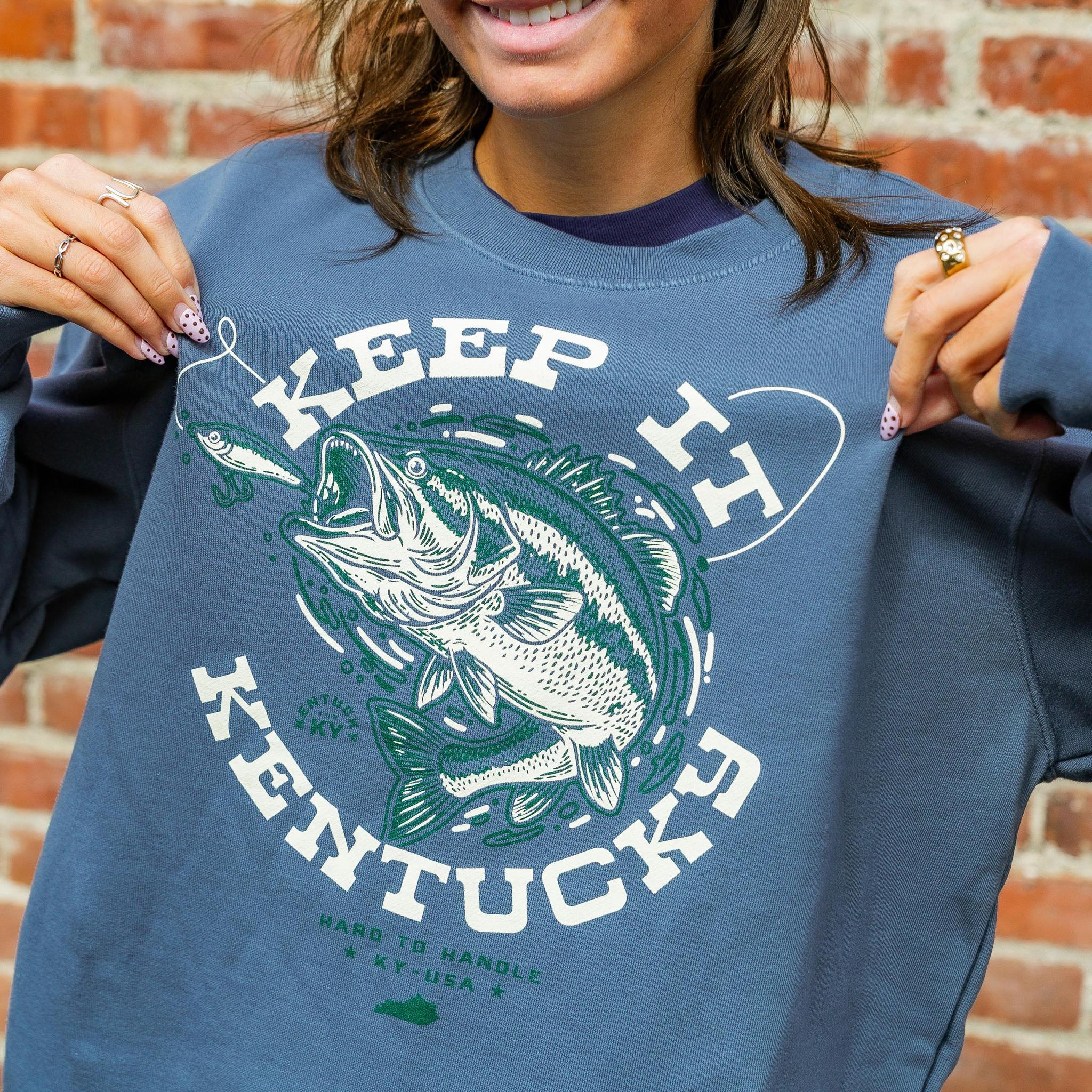 Keep It Kentucky Bass Sweatshirt - Image 2
