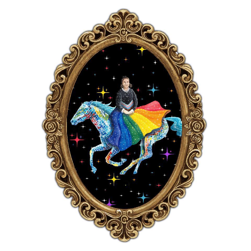 Pride Mary Sticker