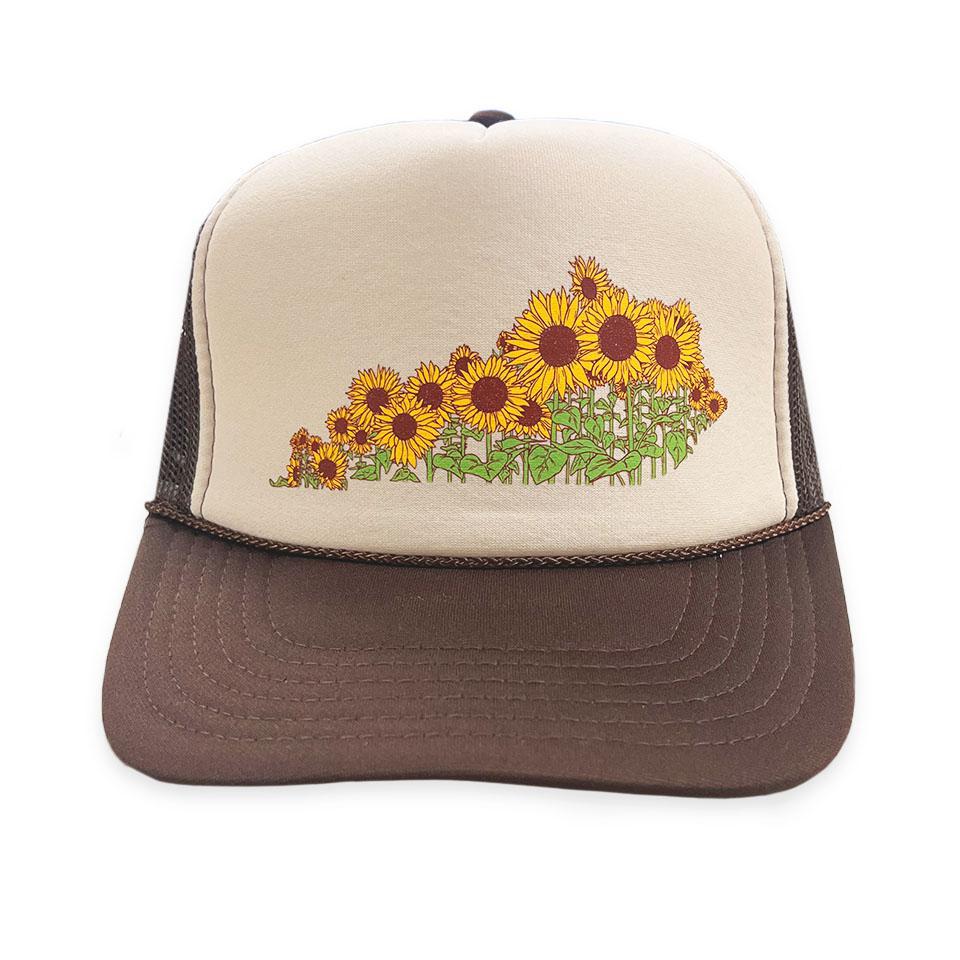 Sunflower KY Shape Trucker Hat - Image 2