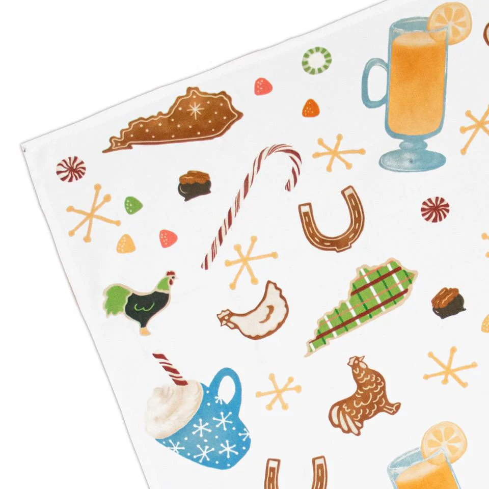 Y'alliday Baking Tea Towel - Image 3
